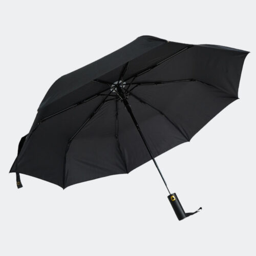 PLUME Men's BLACK SOLID Umbrella