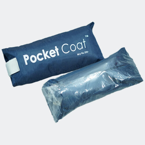 Pocket Coat Navy Blue