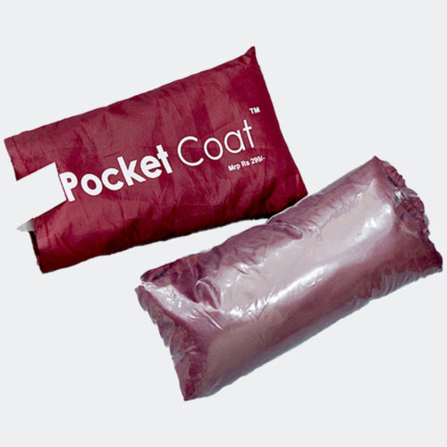 Pocket Coat Maroon