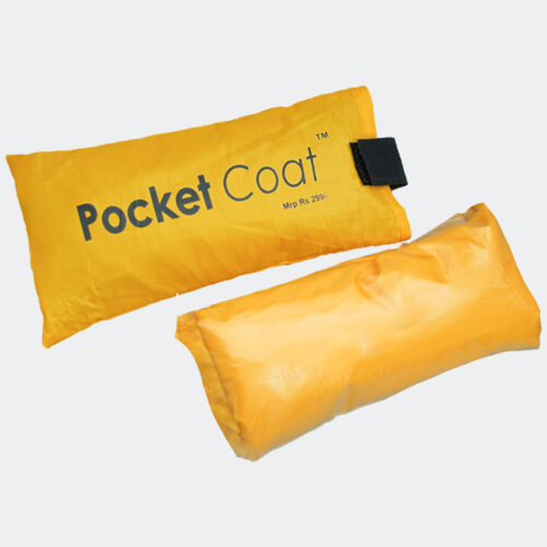Pocket Coat Bright Yellow